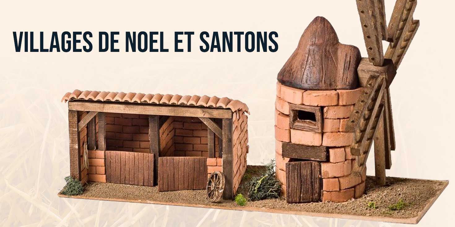 Villages de Noël et Santons